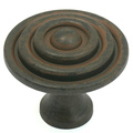 Laurey 1 1/2" Kama Target Knob, Rust 23019